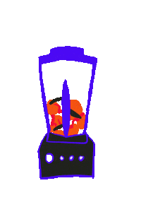Blender Mix Sticker