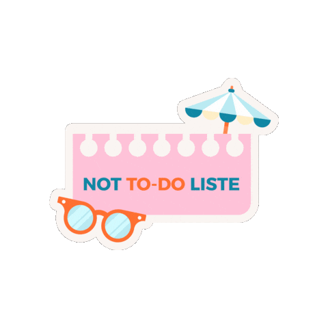Not To Do Sticker by Airalo