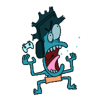 HorribleCo scream video games weed xbox Sticker