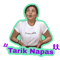 livewellindo breath marah sabar emosi Sticker
