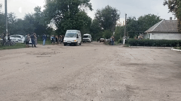 Ukrainian Children Killed by Russian Strikes Buried in Chaplyne
