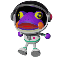 Surprised 3D Sticker by Bare Tree Media