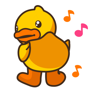 Happy Sticker by B.Duck