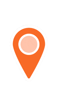 Travel Point Sticker by Pin Estudio