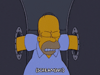 homer simpson pain GIF