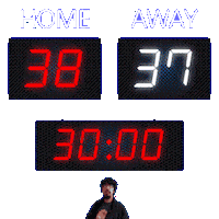 37 Away Sticker