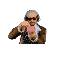 Card Game Magic Trick Sticker