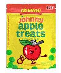 1908candy apple candy johnny alexander Sticker