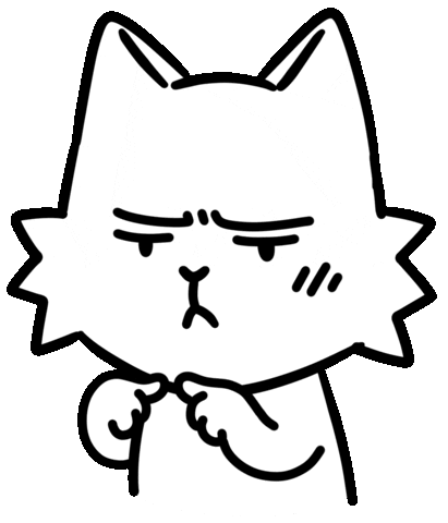 Cat Love Sticker by Ai and Aiko