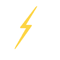 Lightning Sticker by The Fittest You