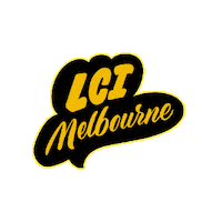 lcimelbourne lci ilovelci lcimelbourne lcim Sticker