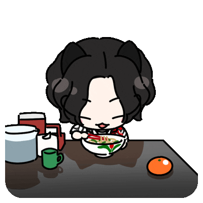 Hungry Cat Sticker