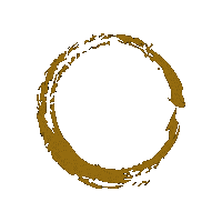 Blickfang_Friseure gold kreis drehen wackeln Sticker