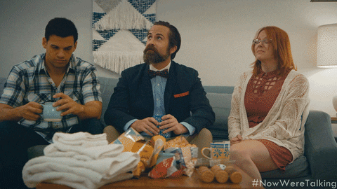 Hungry Lets Eat GIF by NOW WE'RE TALKING TV SERIES