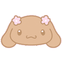 miaomix sleepy sanrio mocha miaomix Sticker