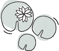 summer floating Sticker