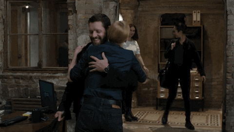 Hugging Fbi GIF by CBS