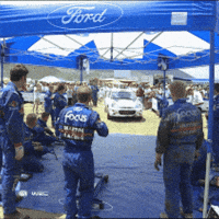 Ford Service GIF by FIA World Rally Championship