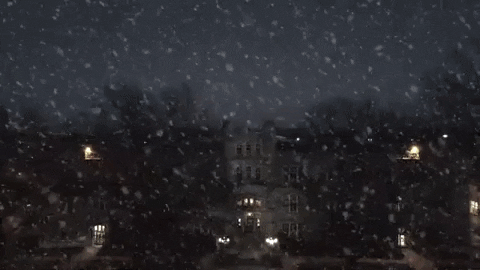 Snow Happy Holidays GIF by University of Central Missouri