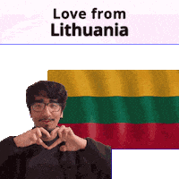 Lt Lithuania Sticker