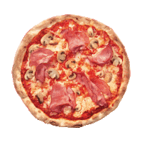 Pizza Pilze Sticker by Gustavo Gusto