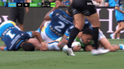 Rugby League Try GIF by Canberra Raiders