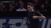 Roger Federer Mood GIF by Tennis TV