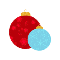 Christmas Ornament Sticker