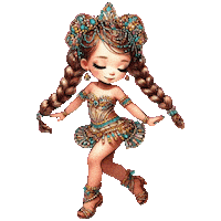 Dance Girl Sticker