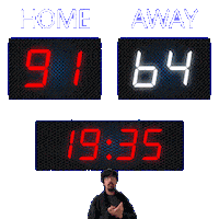 64 Away Sticker