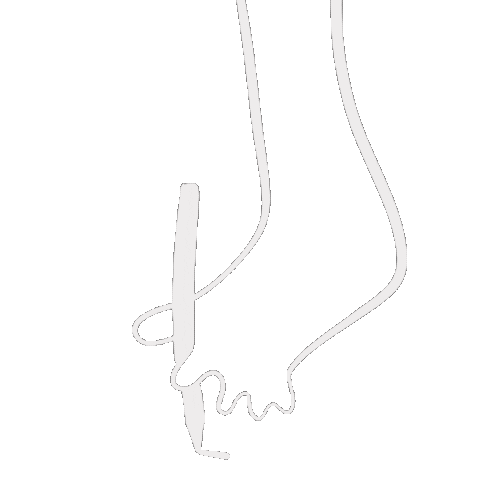 Illustration Feet Sticker