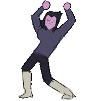 Dance Ok Ko Lets Be Heroes Sticker