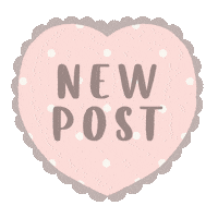 Heart Post Sticker