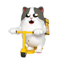 Cat Delivery Sticker by Liberty Cats Emojis