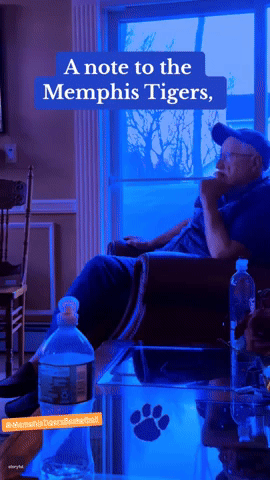 76-Year-Old Dad Is an Incredibly Animated Basketball Fan
