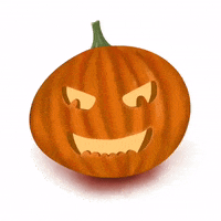 Halloween Pumpkin GIF by bartek ujma
