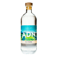distilleriedurhone drink bottle gin boisson Sticker