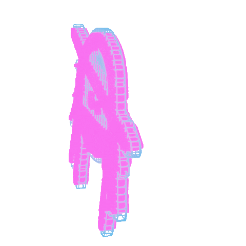 yanbalestra giphyupload 80s neon synthwave Sticker