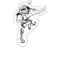 Donut Sticker by Vault Comics