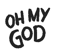 Oh My God Omg Sticker