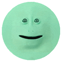 om nom nom eating Sticker