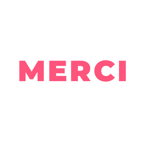 Pink Text Sticker