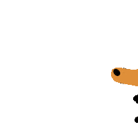 Illustration Fox Sticker