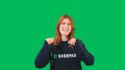 Trop Bien Fond Vert GIF by Les Sherpas