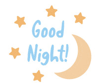 Good Night Sticker