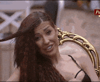 Bored Hair GIF