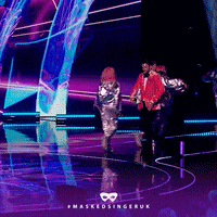 Competition Flying GIF by The Masked Singer UK & The Masked Dancer UK