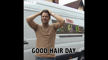hair quiff GIF by CBBC