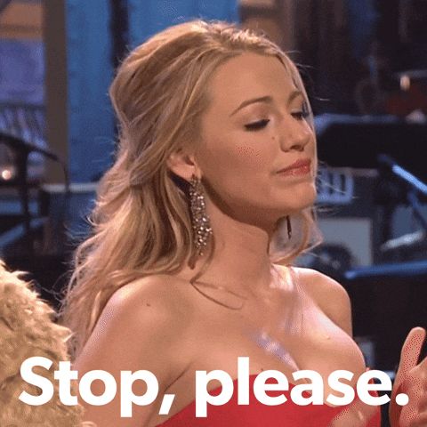 I Cant No Way GIF by Blake Lively Fan