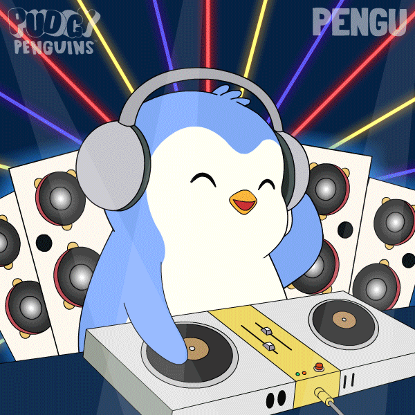Party Celebrate GIF by Pudgy Penguins